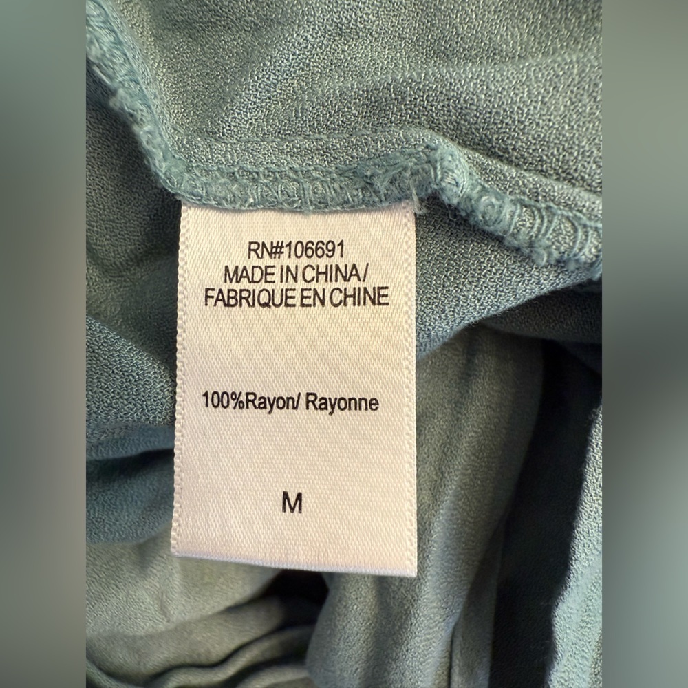 NWT Young Fabulous Broke Carmen Ocean Bay Ombré Wrap Tie Oversized shrug Size M - Picture 6 of 8